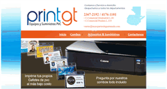 Desktop Screenshot of printgt.com